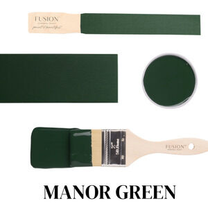Manor Green - Fusion Mineral Paint 500 ml Upcycling Furniture Project Paint